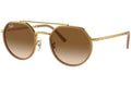 Ray-Ban RB3765 001/51 – Gold Brown Gradient