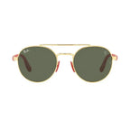 Ray-Ban Ferrari RB3696M F02971 51mm Polarized – Black Green Polarized