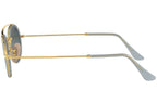 Ray-Ban Oval Double Bridge RB3847N 91233M 52mm – Gold Blue Gradient